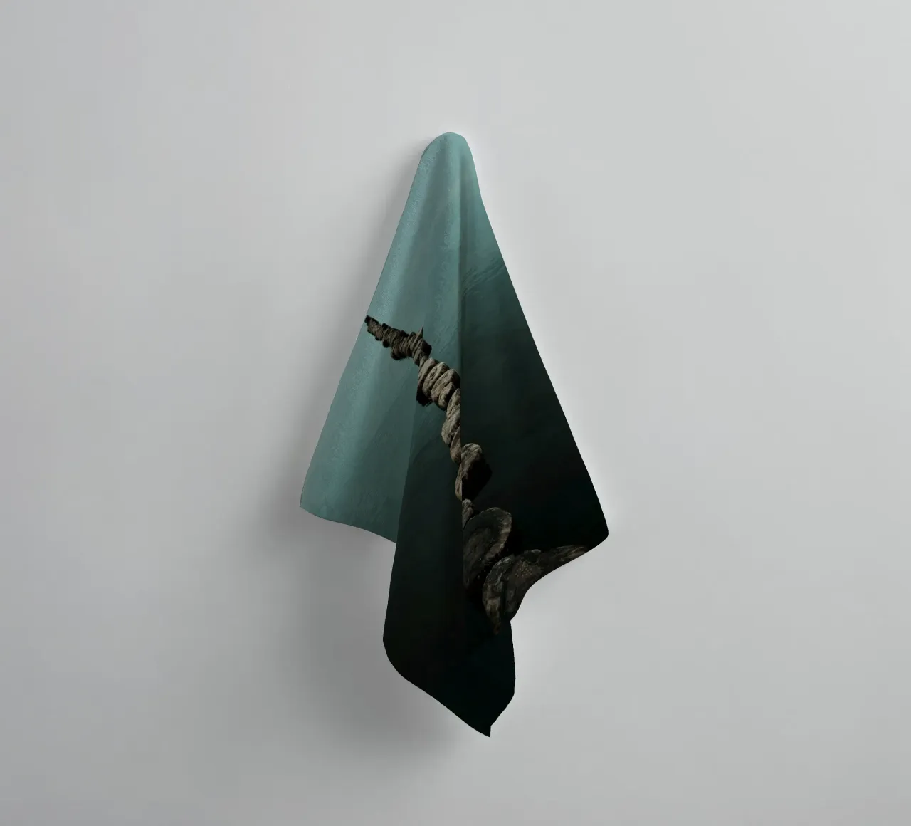 Breakwater towel by Sebastian Hilgetag