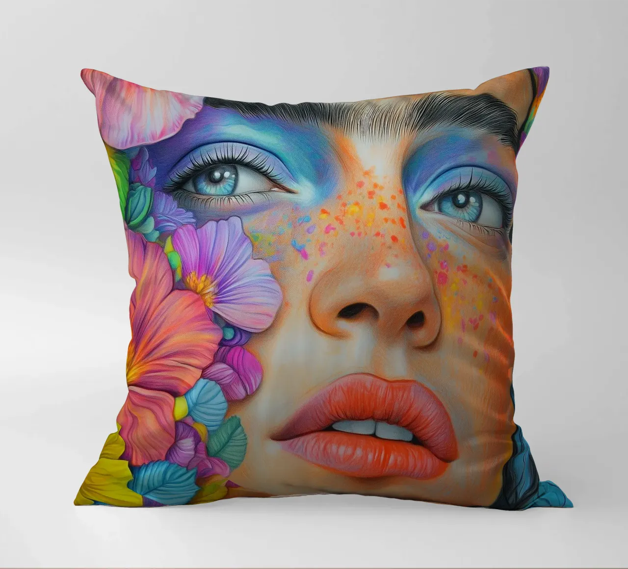 Eleganza pop femminile cuscino da Carinaprint