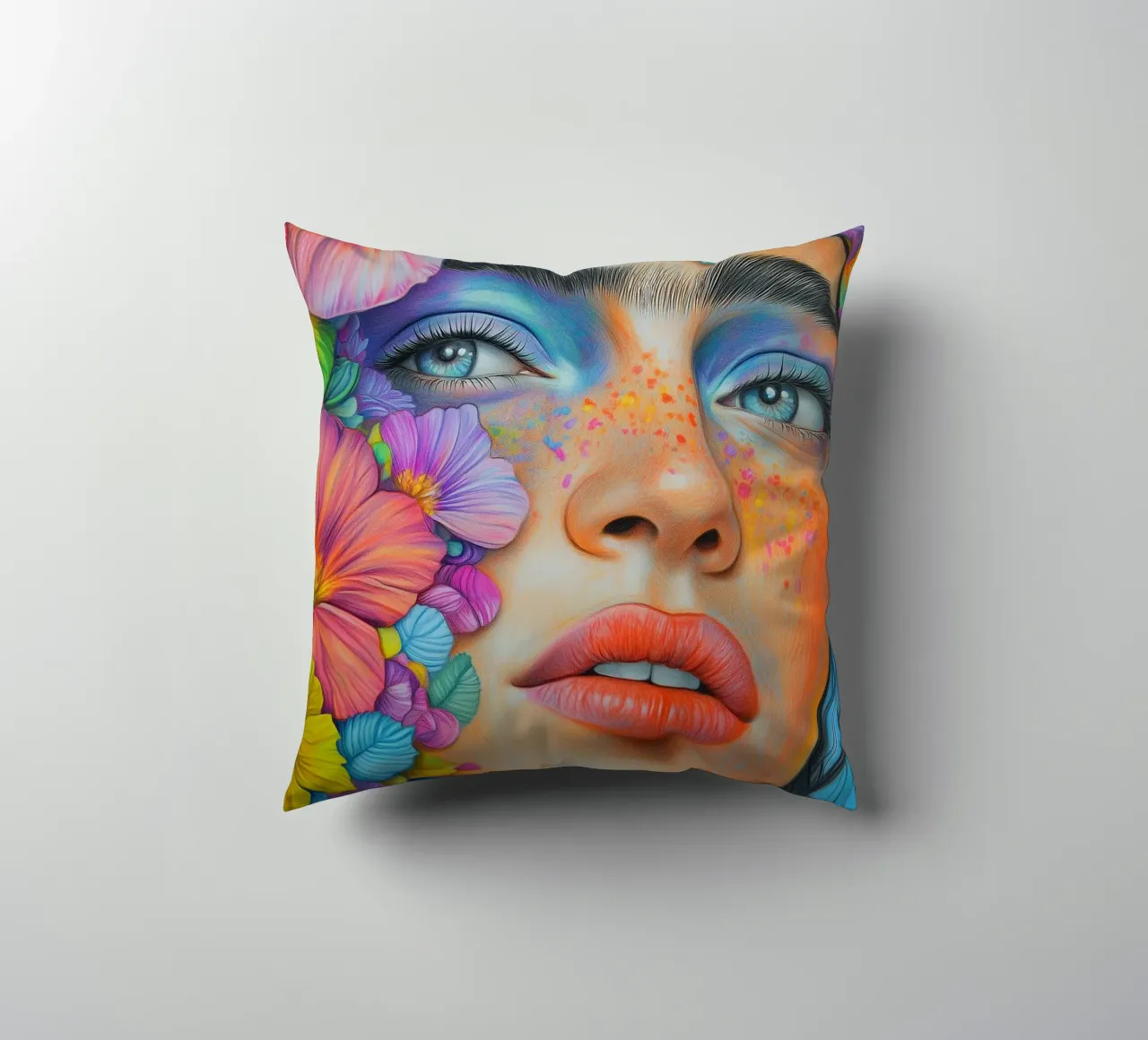 Eleganza pop femminile cuscino da Carinaprint