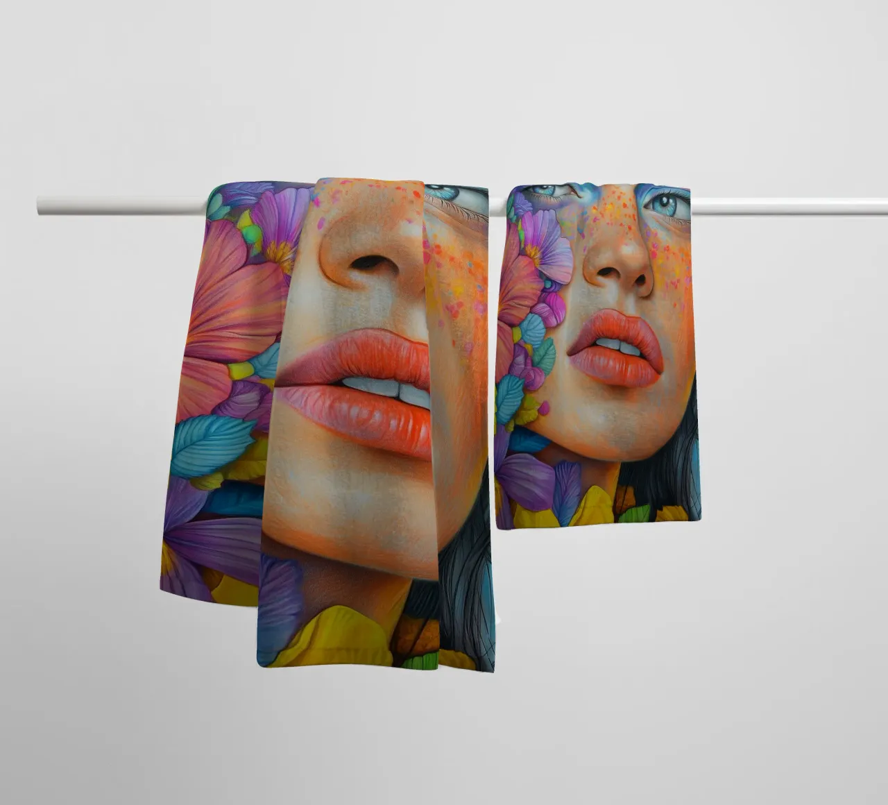Eleganza pop femminile asciugamano da bagno da Carinaprint
