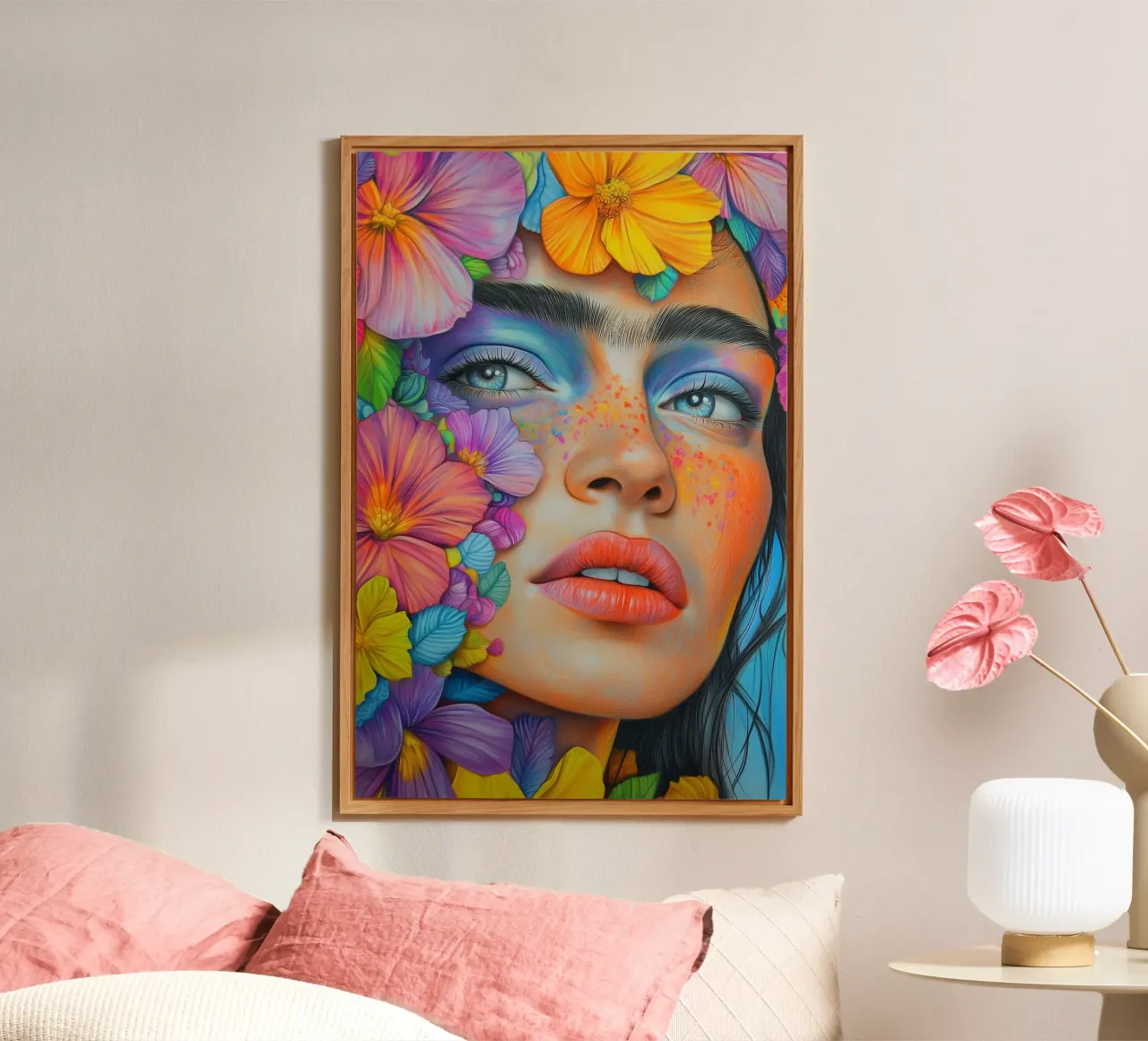 Eleganza pop femminile alluminio dibond da Carinaprint