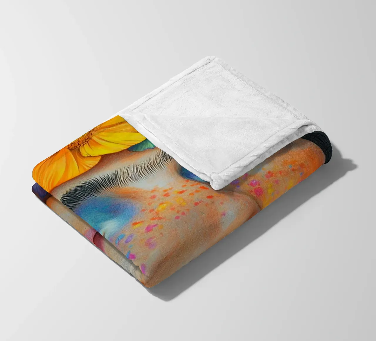 Eleganza pop femminile coperta in pile da Carinaprint