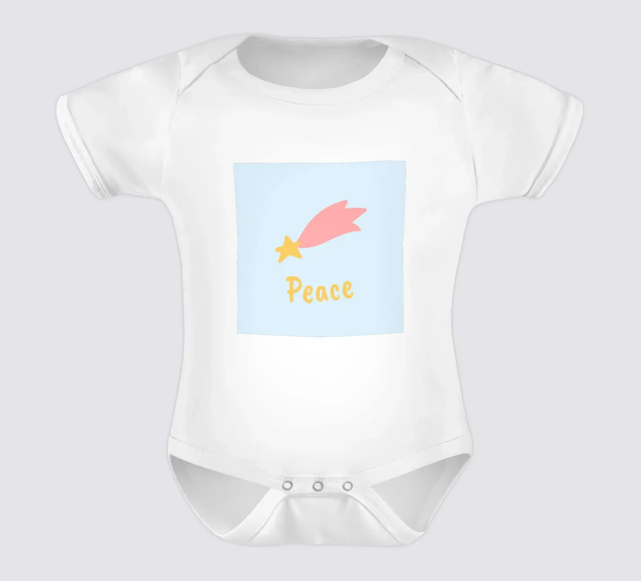 Peace - Sternschnuppe body bébé de Ohkimiko