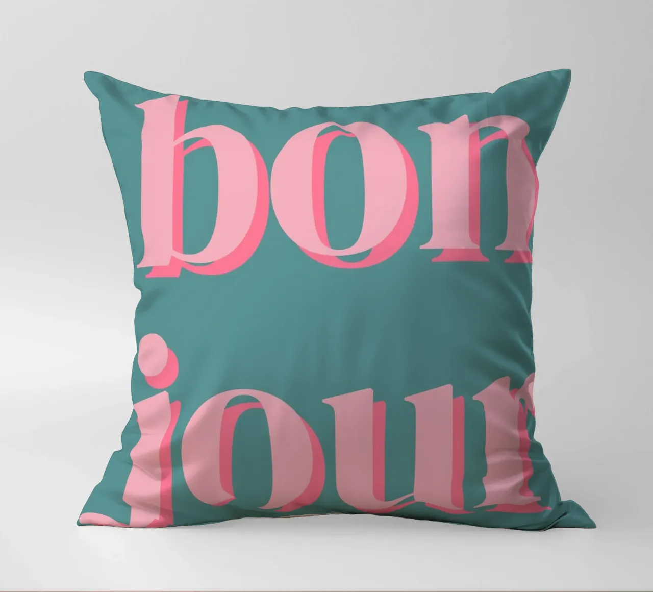 bonjour detto francese cuscino da pdigitalprints