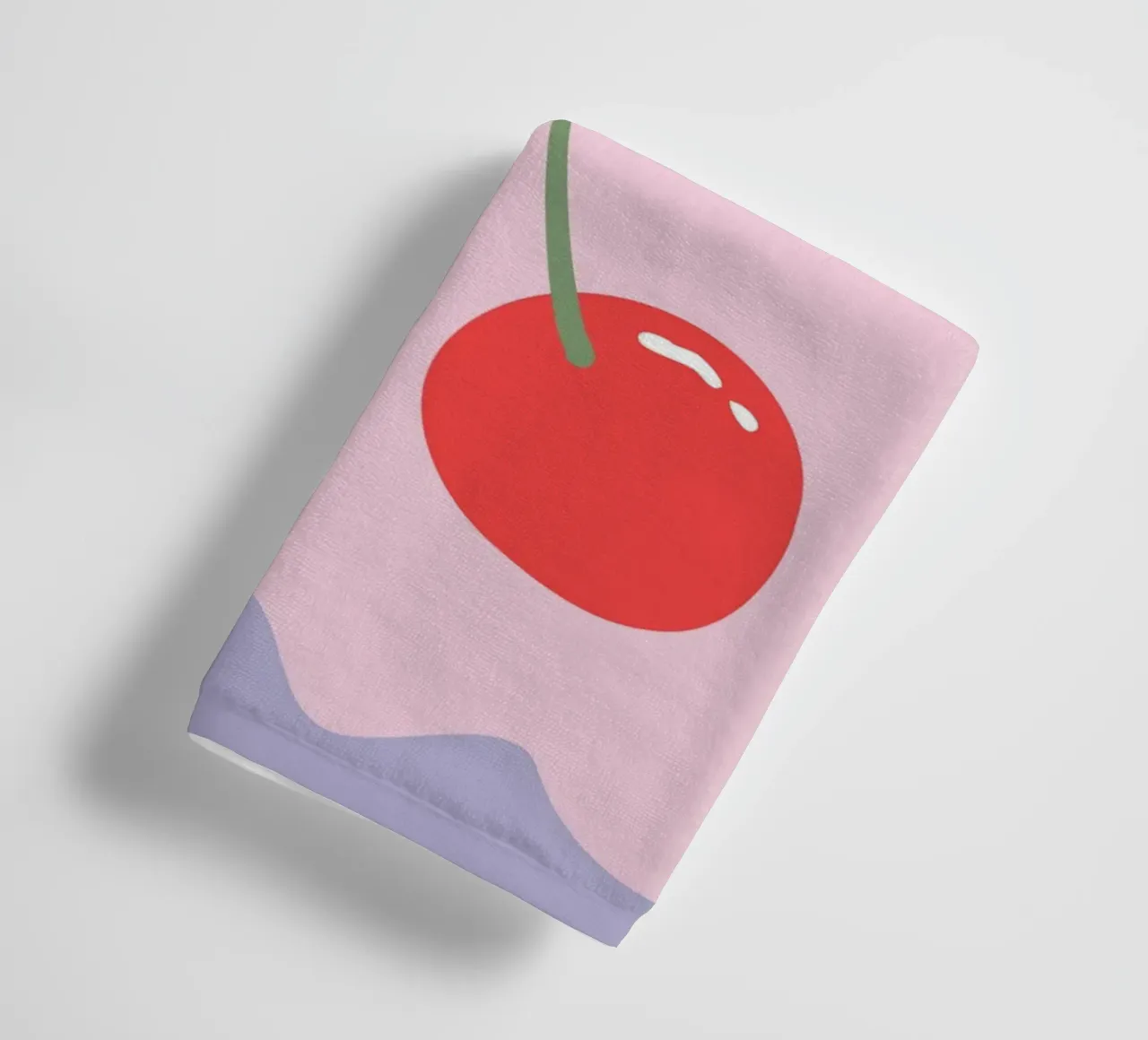 Preppy Cherry PRINT towel by pdigitalprints