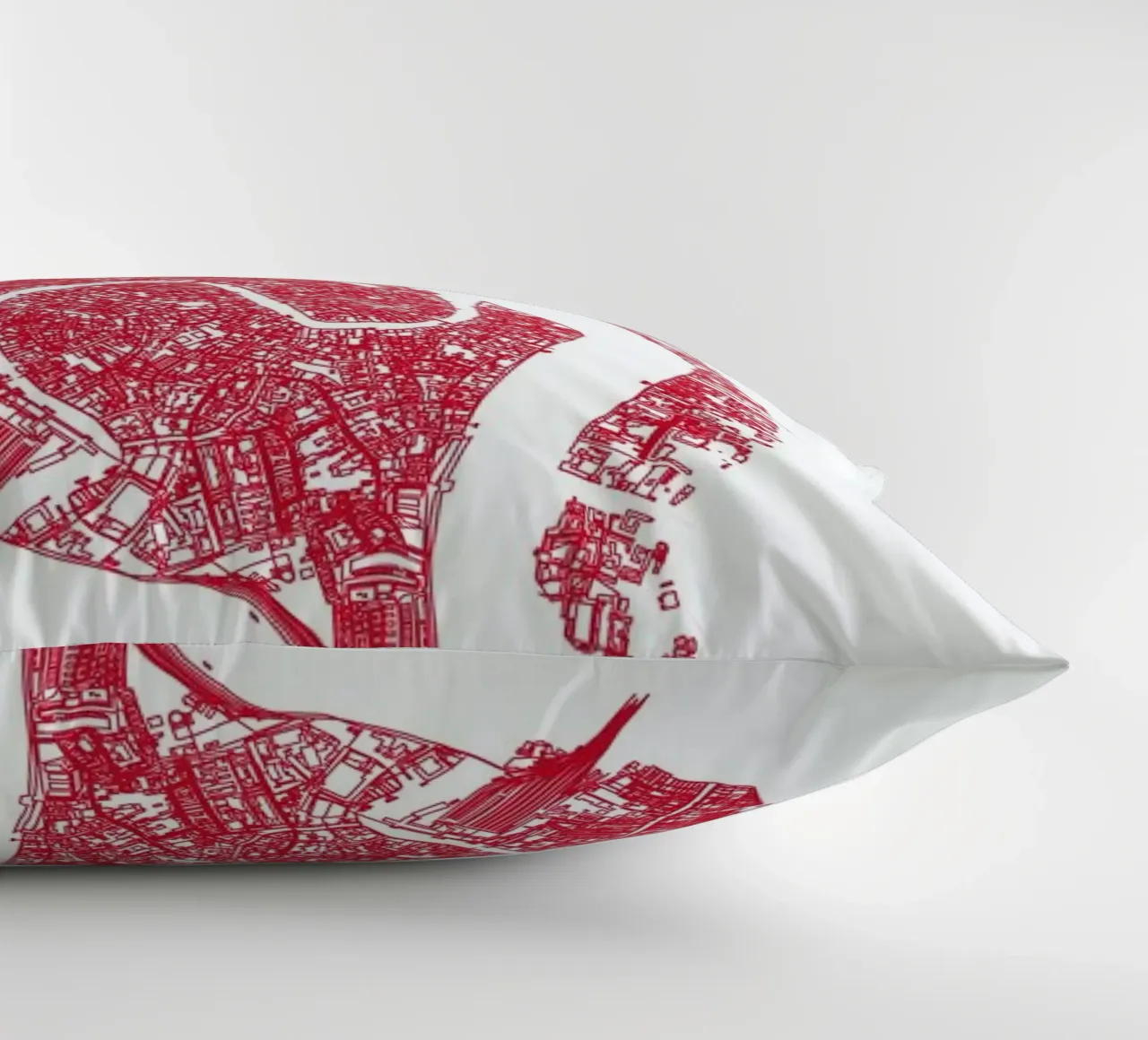 A Fish In Venice decorative cushion by Mattygug