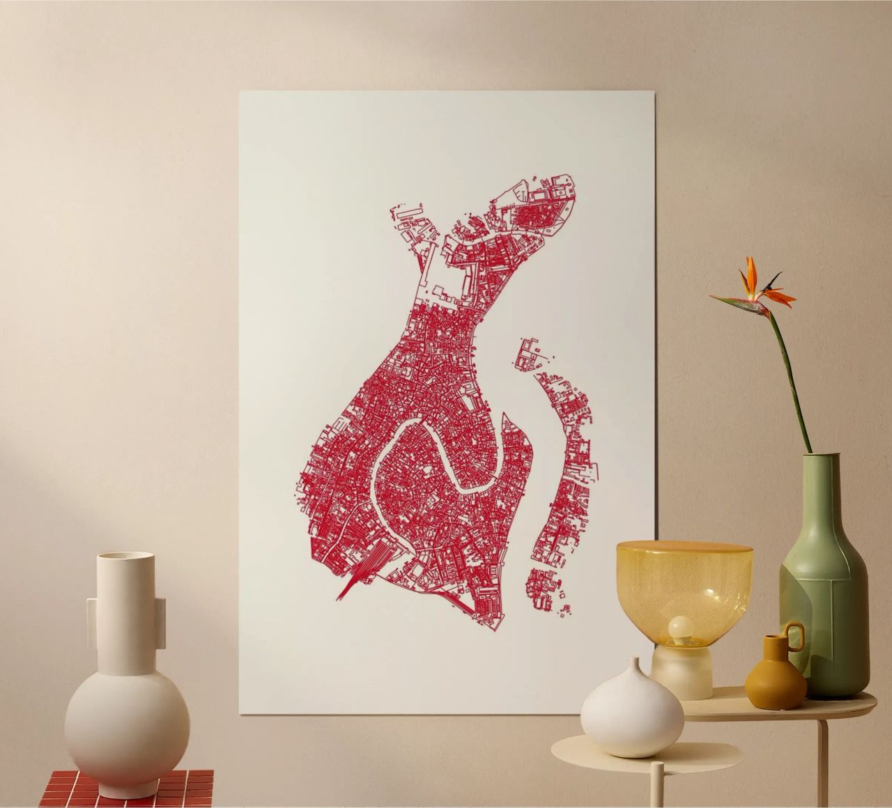 A Fish In Venice Poster von Mattygug