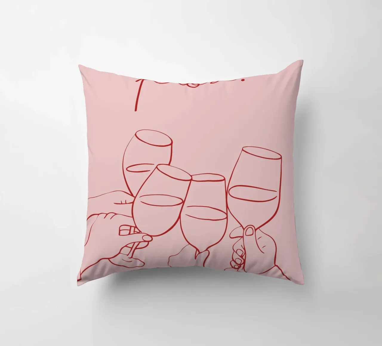 Tazza da vino Prost Poster in bianco e nero Retro Pub Decor cuscino da pdigitalprints
