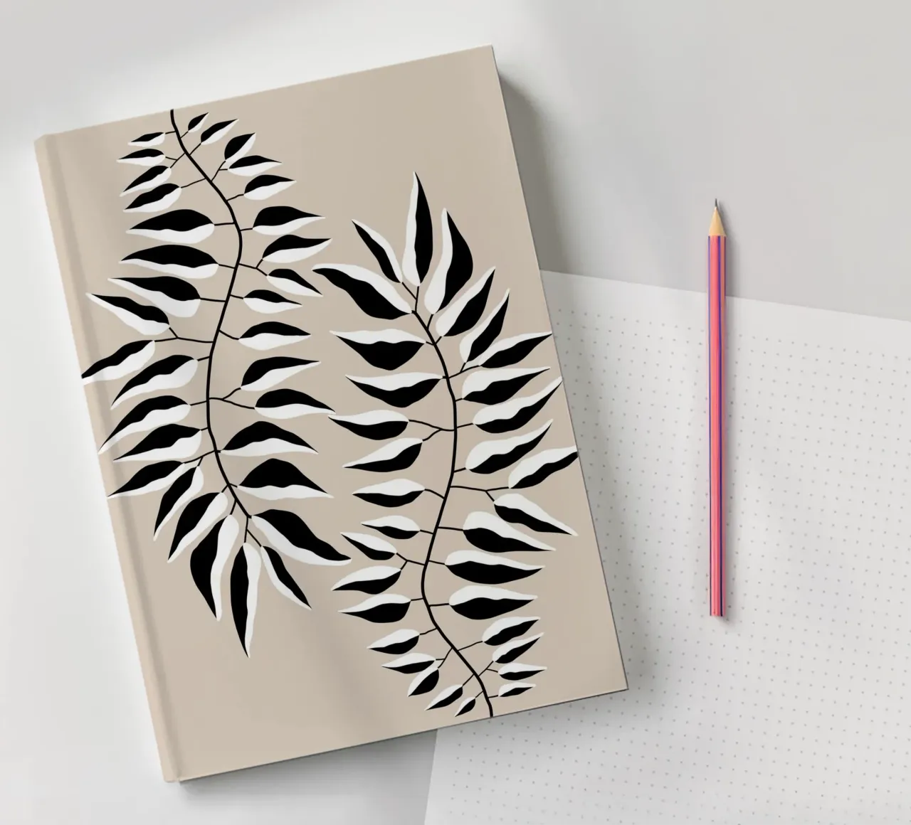 Pflanze I - Linienzeichnung notebook by BAINAI