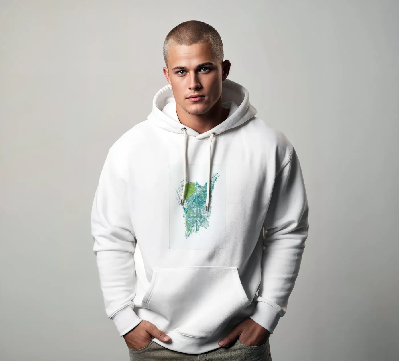 Barcelona Pattern No Pattern hoodie by Mattygug