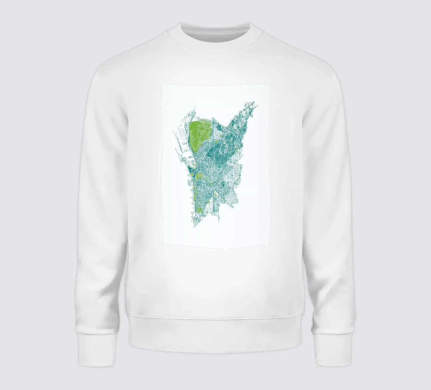 Barcelona Pattern No Pattern sweatshirt by Mattygug