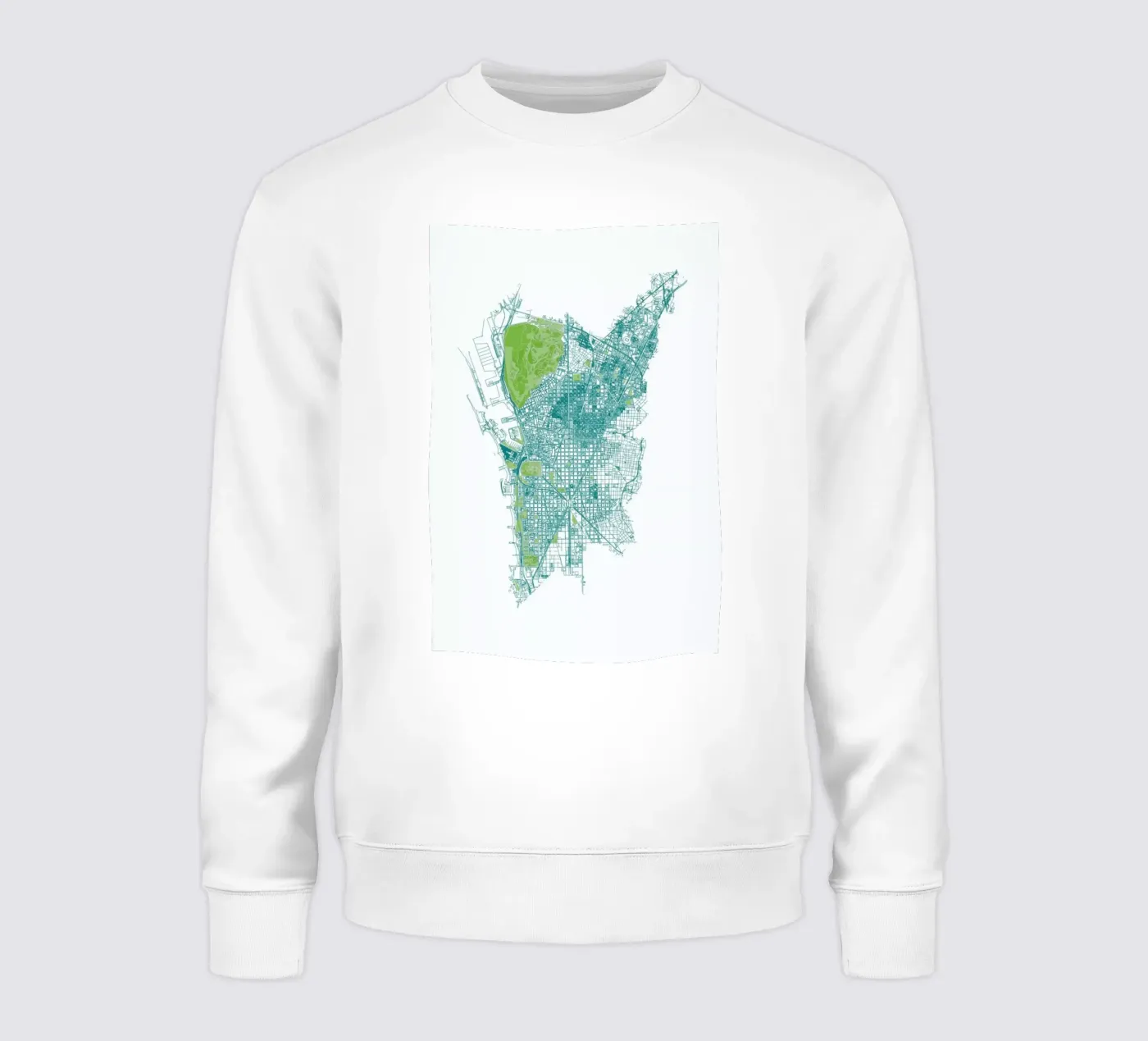 Barcelona Pattern No Pattern sweatshirt by Mattygug