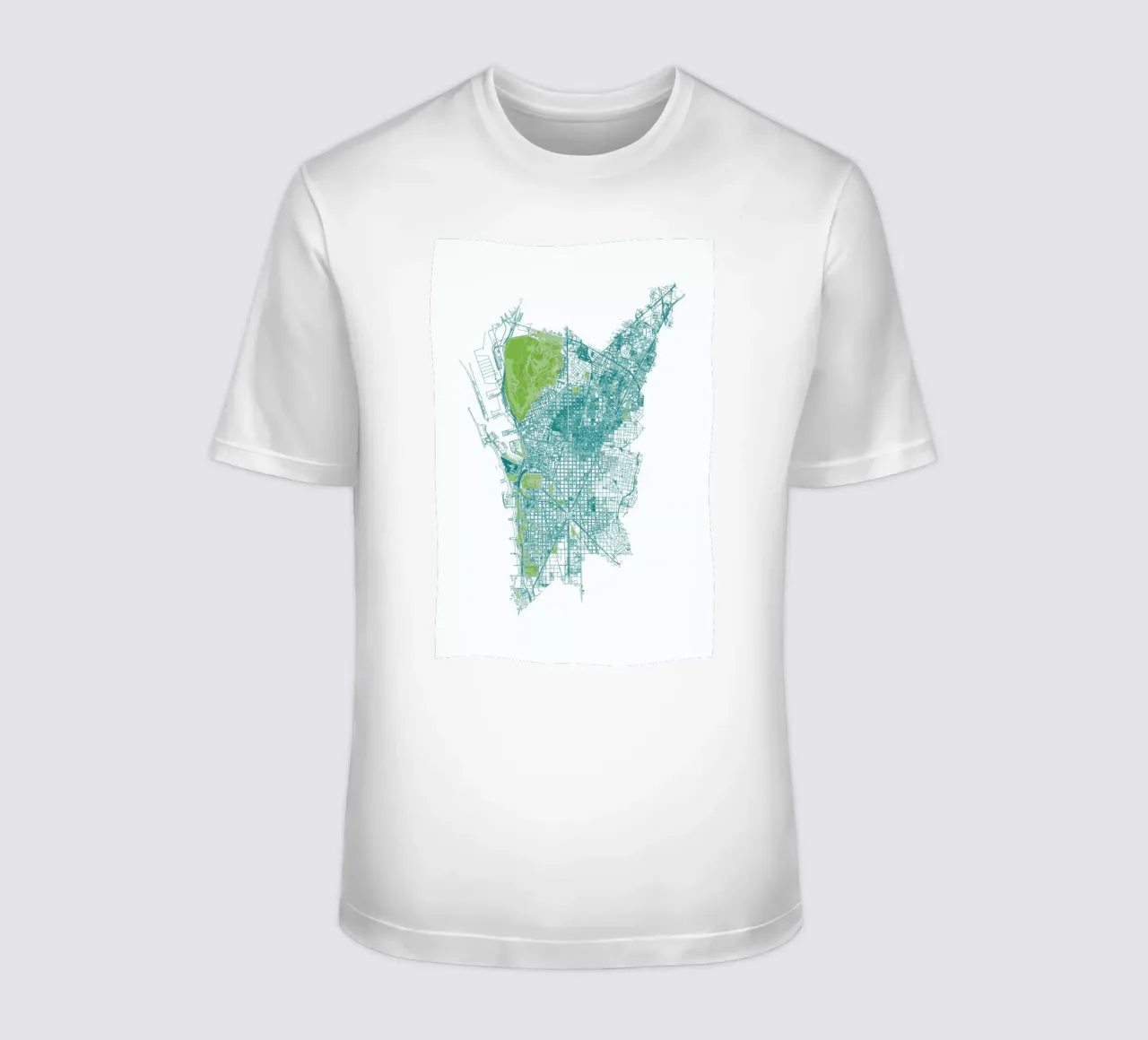 Barcelona Pattern No Pattern t-shirt da Mattygug