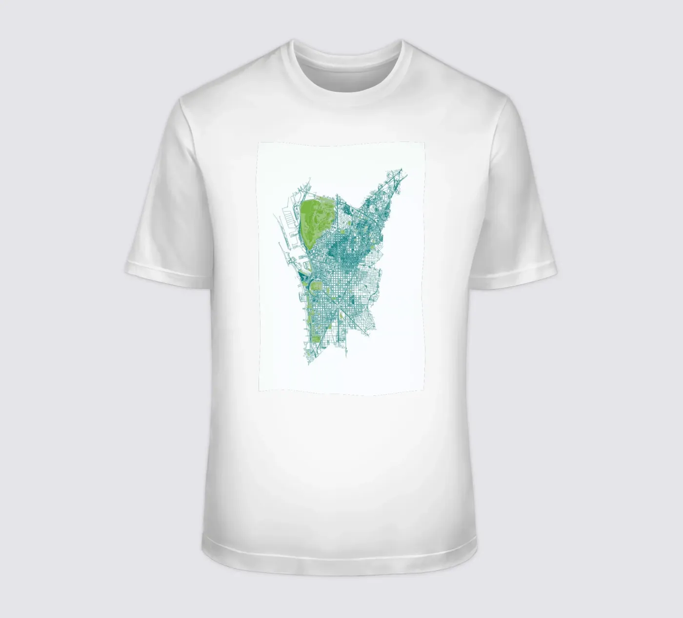 Barcelona Pattern No Pattern t-shirt da Mattygug