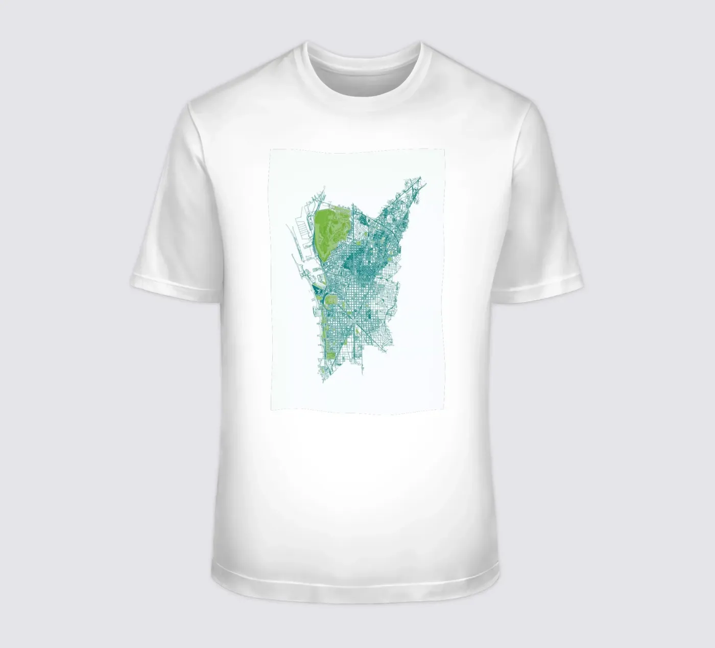 Barcelona Pattern No Pattern t-shirt da Mattygug
