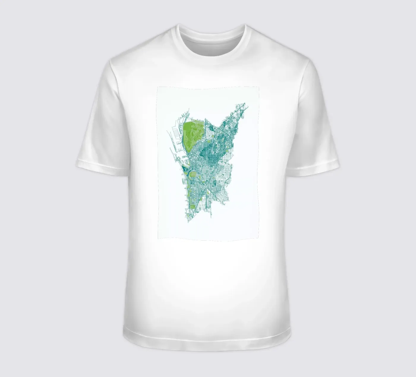 Barcelona Pattern No Pattern t-shirt da Mattygug