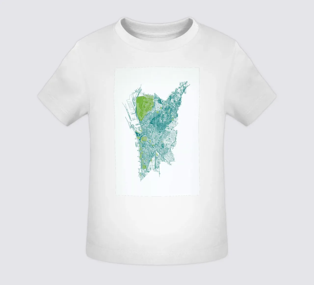 Barcelona Pattern No Pattern maglietta neonato da Mattygug