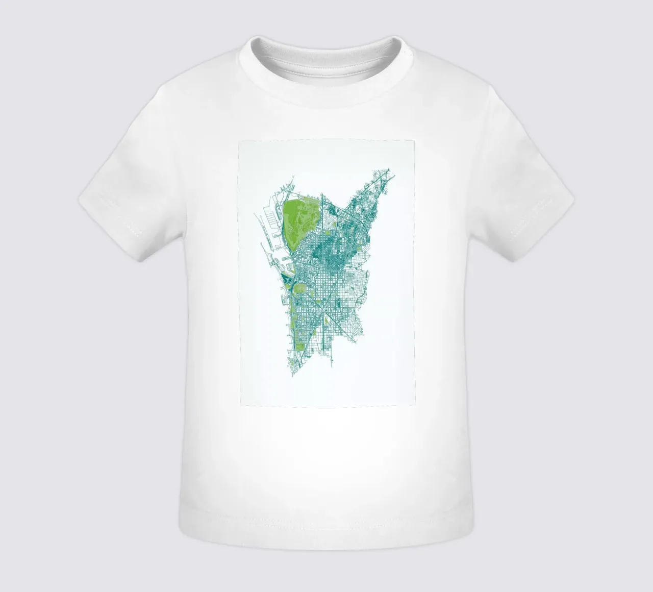 Barcelona Pattern No Pattern Baby T-Shirt von Mattygug