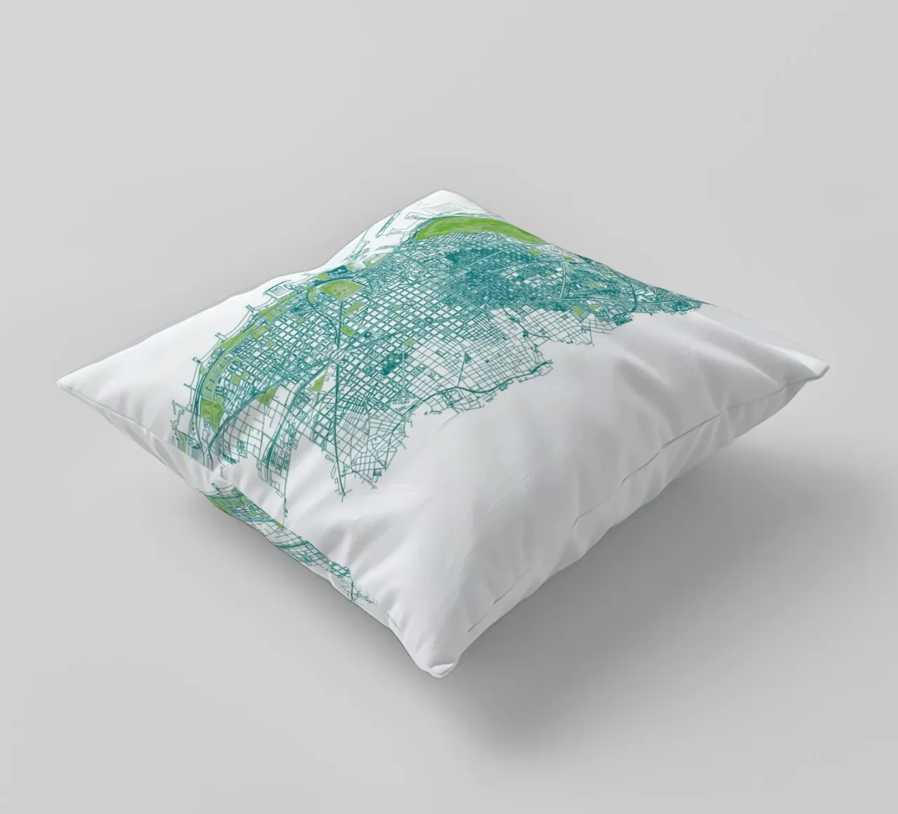 Barcelona Pattern No Pattern cuscino da Mattygug