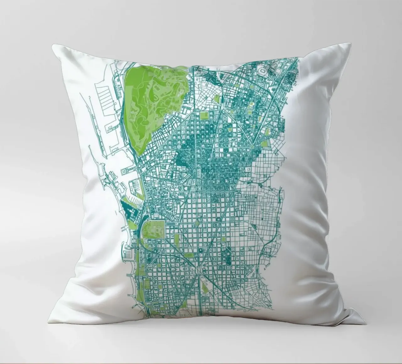 Barcelona Pattern No Pattern cuscino da Mattygug