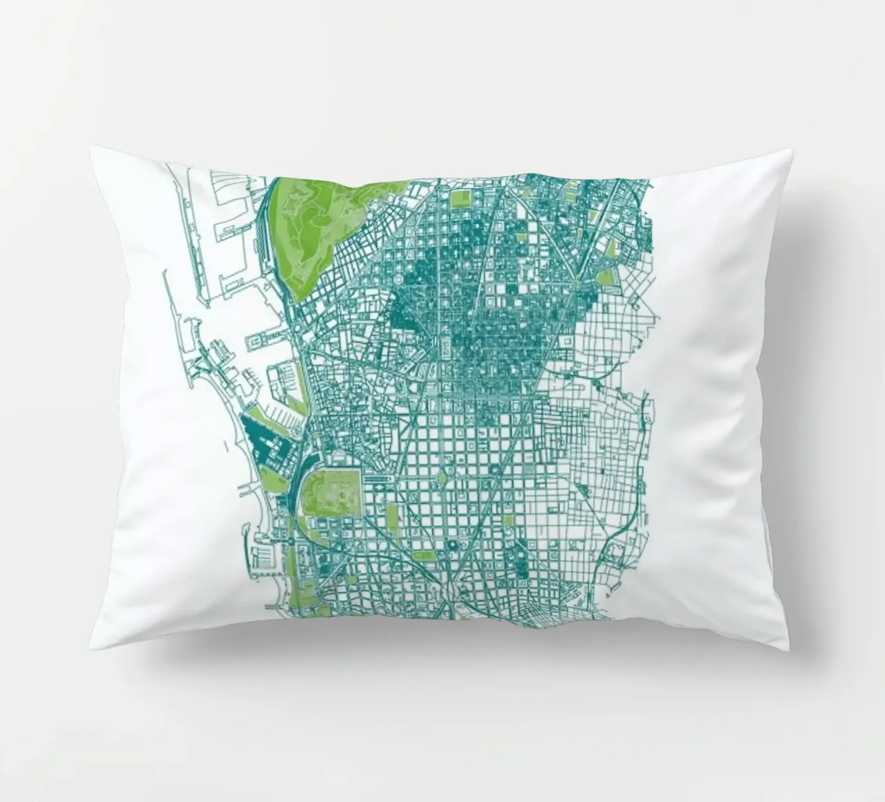 Barcelona Pattern No Pattern cuscino da Mattygug