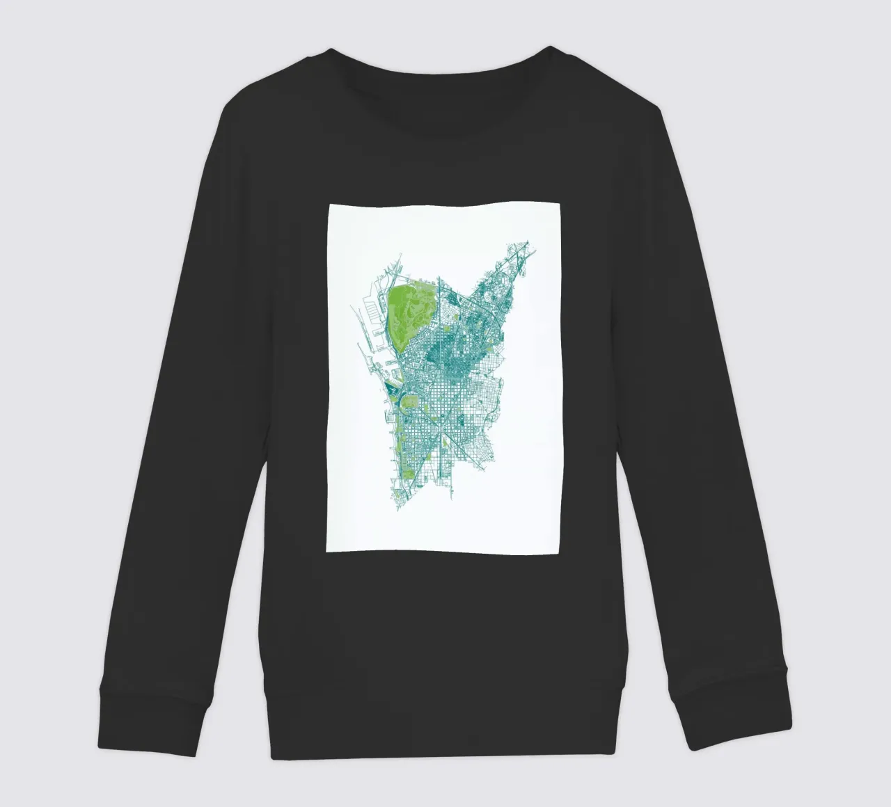 Barcelona Pattern No Pattern felpa bambino da Mattygug