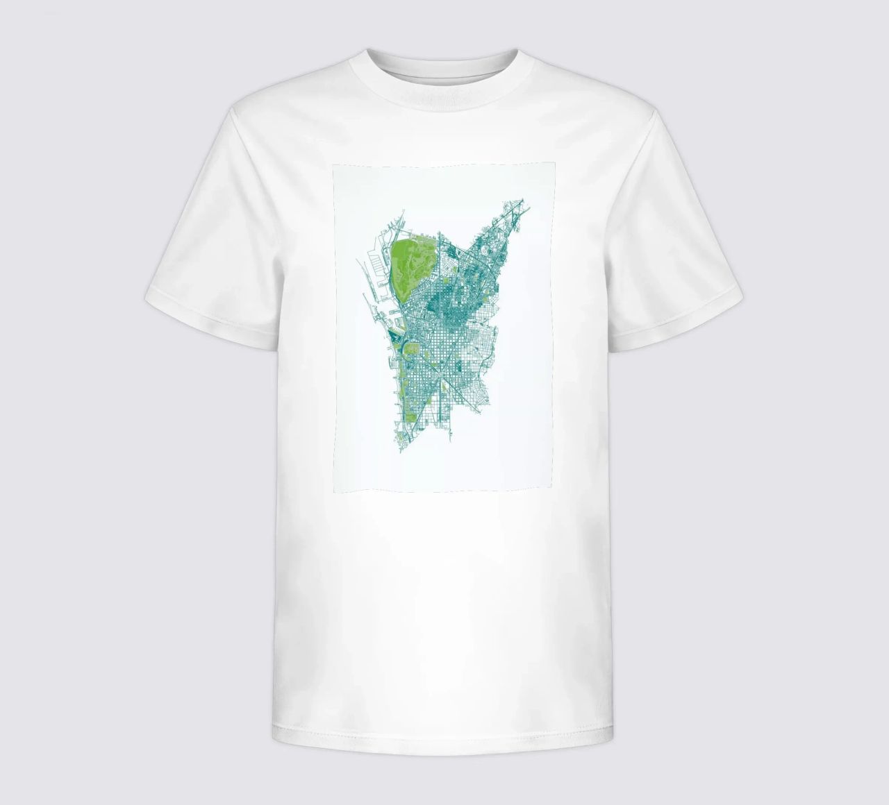 Barcelona Pattern No Pattern camiseta para niños de Mattygug