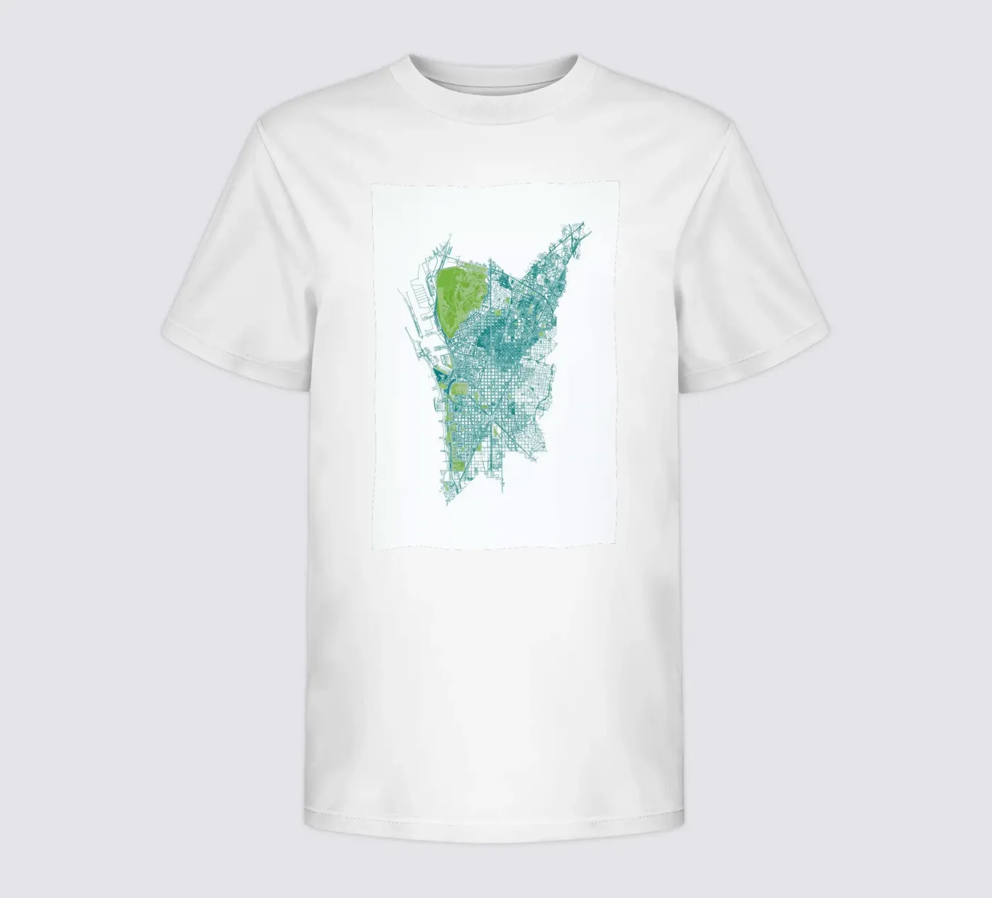 Barcelona Pattern No Pattern kinder t-shirt van Mattygug