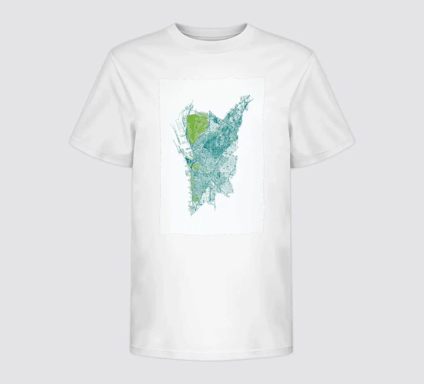 Barcelona Pattern No Pattern kids t-shirt by Mattygug