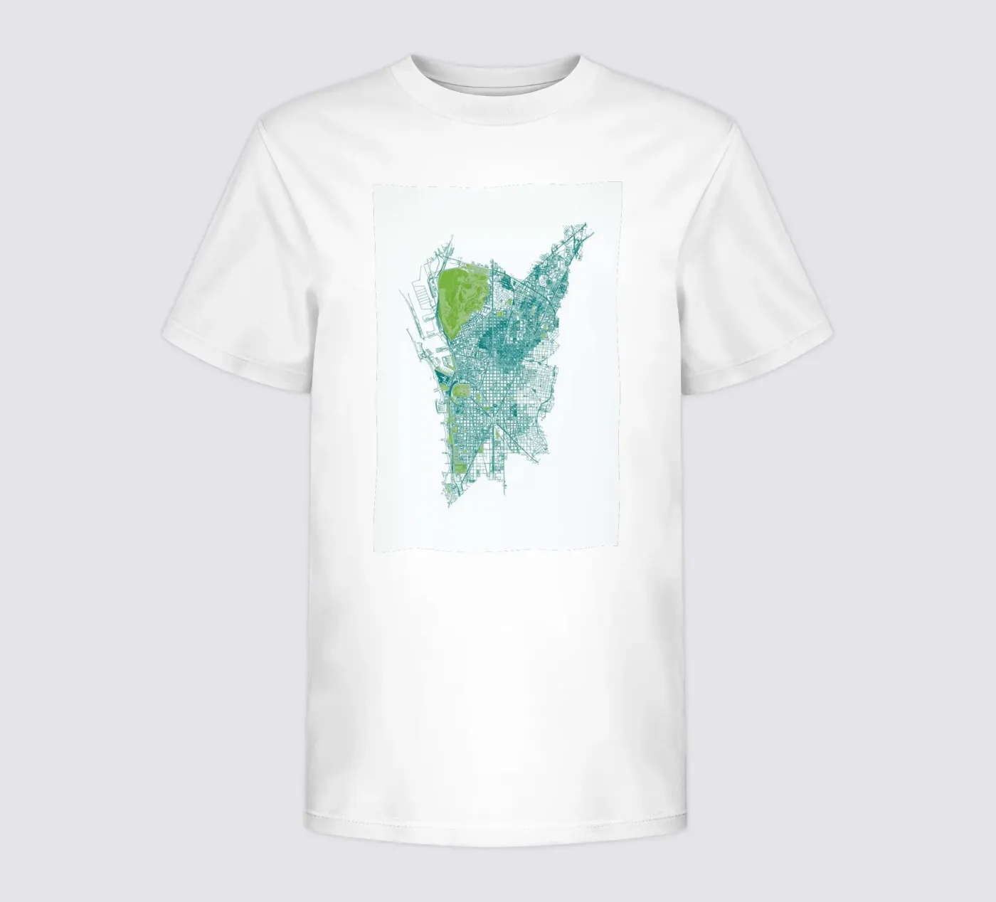 Barcelona Pattern No Pattern kinder t-shirt van Mattygug