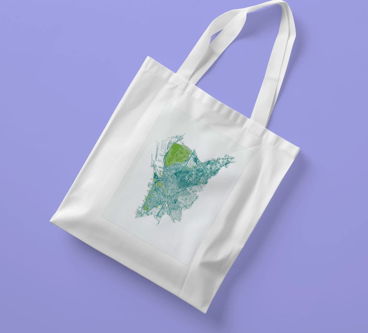 Barcelona Pattern No Pattern tote bag de Mattygug