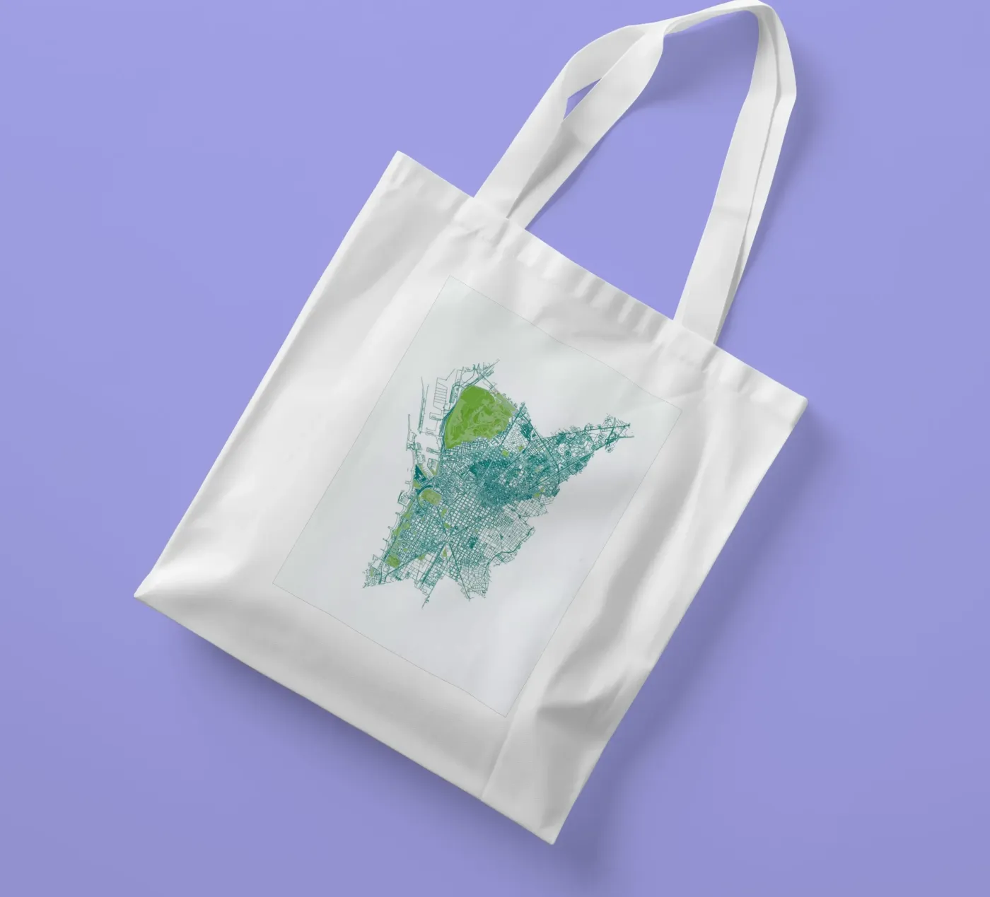 Barcelona Pattern No Pattern tote bag by Mattygug