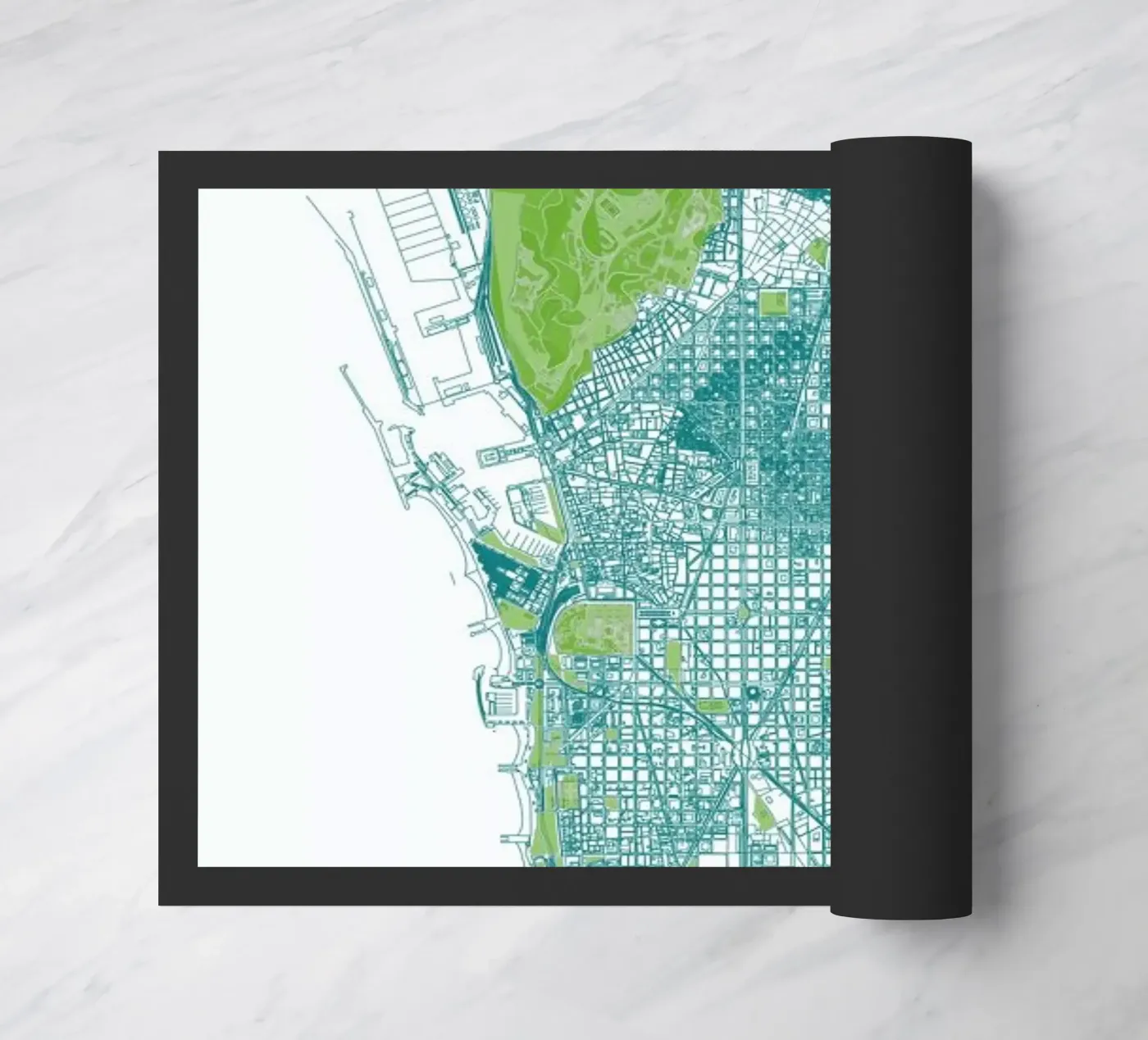 Barcelona Pattern No Pattern deurmat van Mattygug