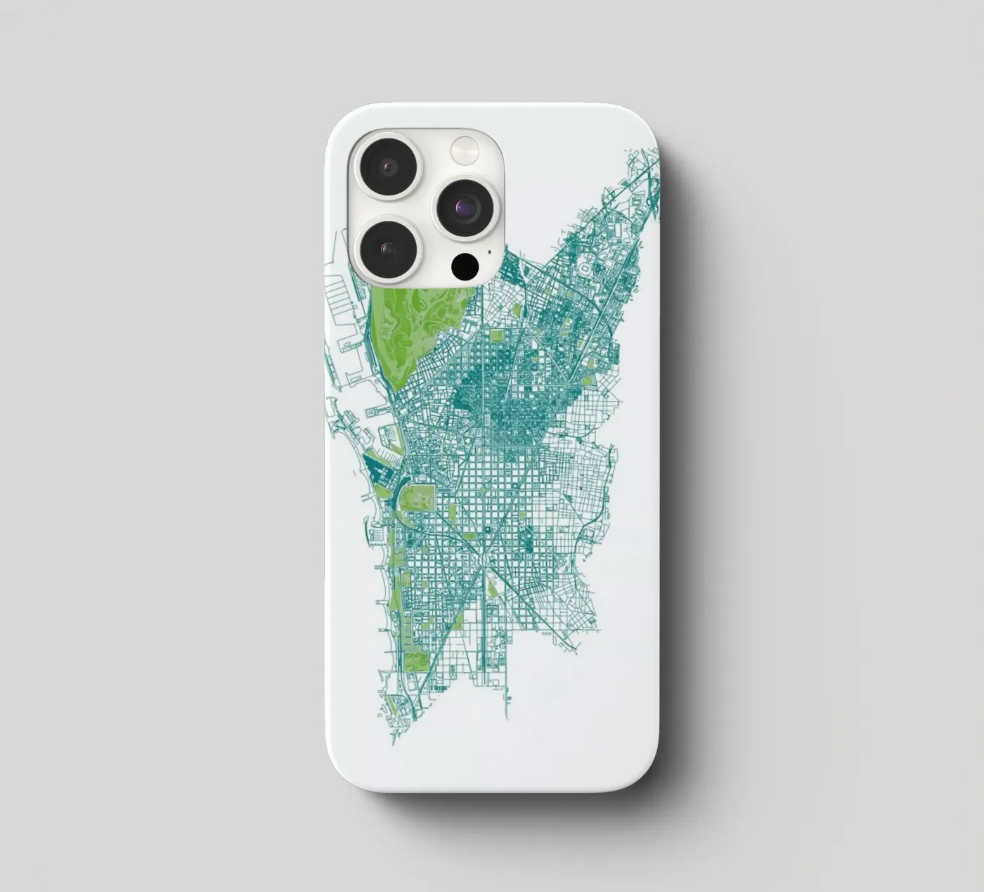 Barcelona Pattern No Pattern iphone case by Mattygug