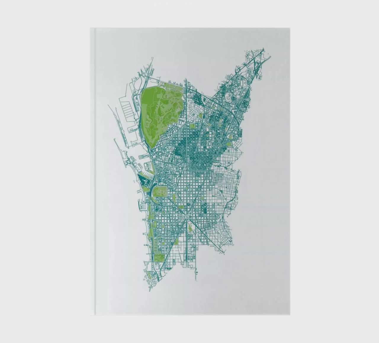 Barcelona Pattern No Pattern cuaderno de Mattygug
