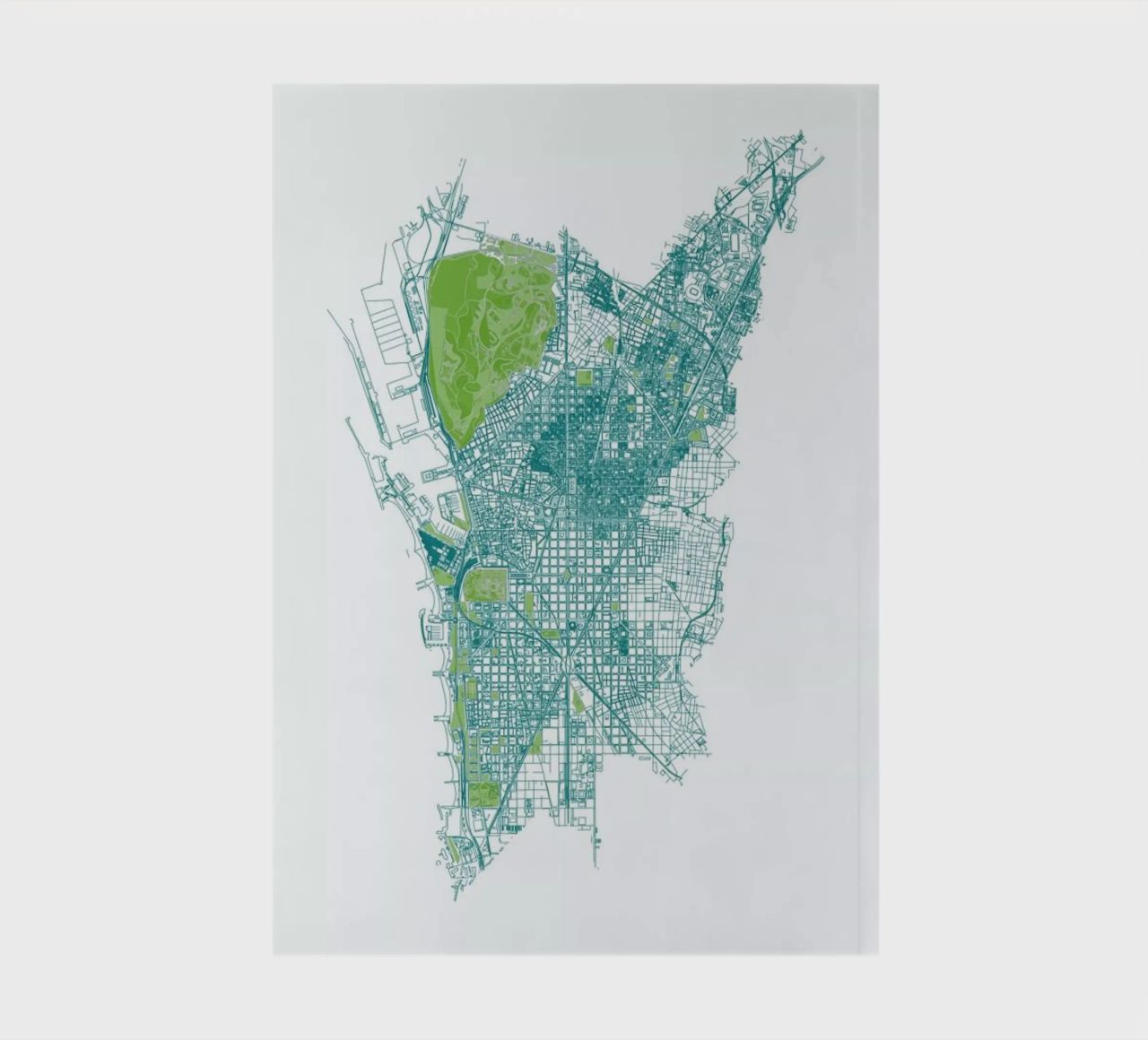 Barcelona Pattern No Pattern cuaderno de Mattygug