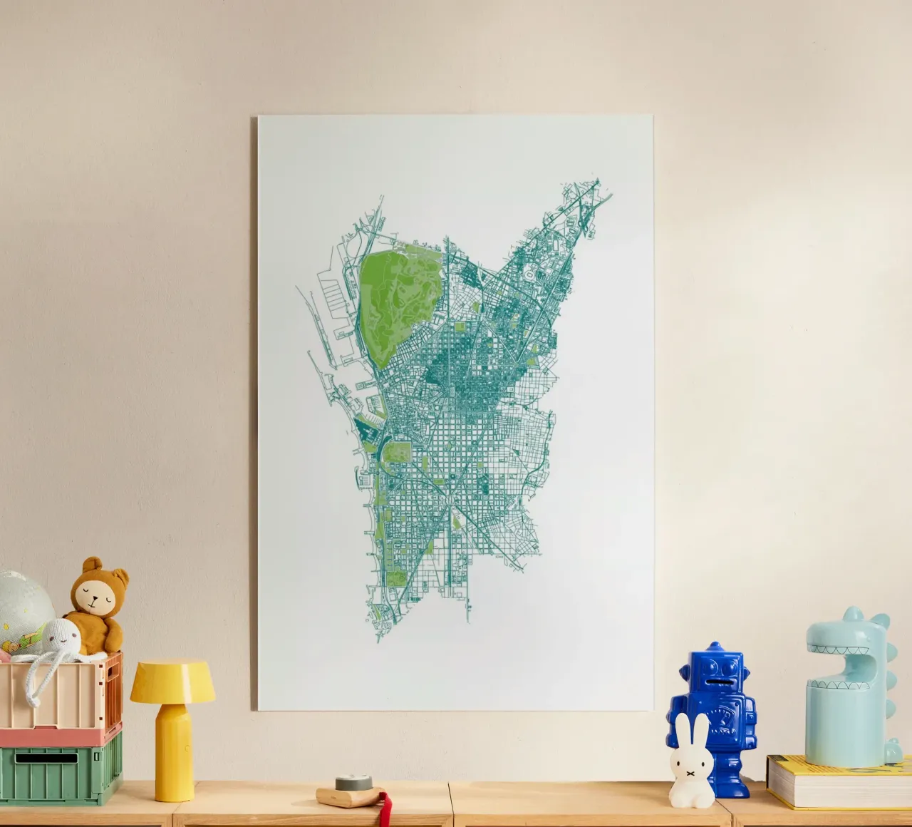 Barcelona Pattern No Pattern plexiglass da Mattygug