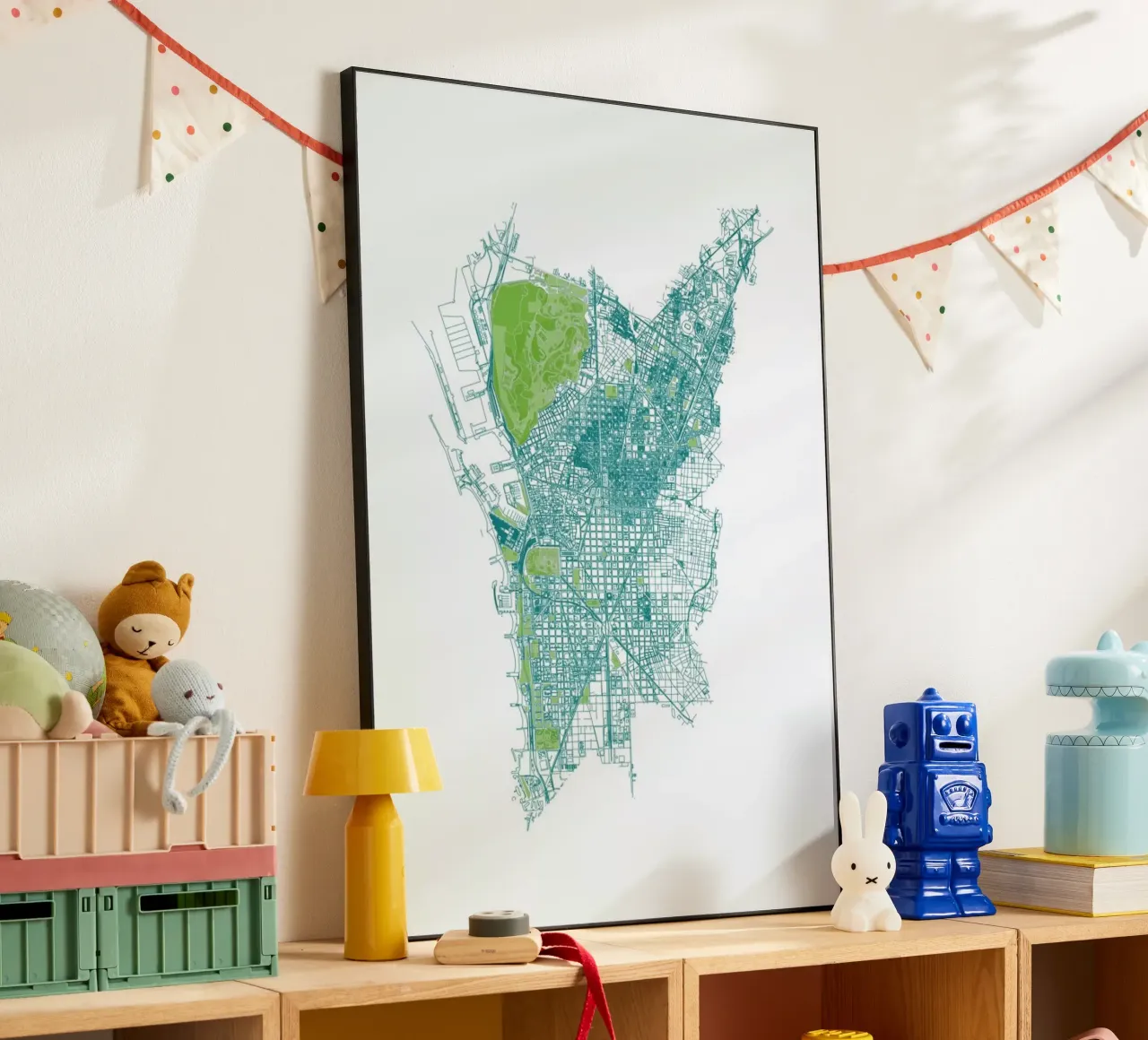 Barcelona Pattern No Pattern alluminio dibond da Mattygug