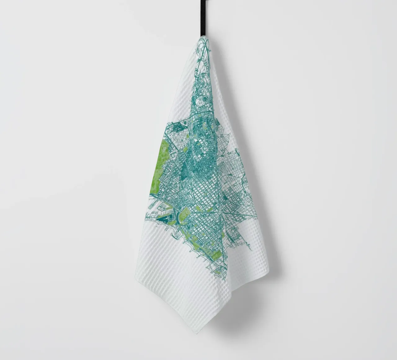 Barcelona Pattern No Pattern canovaccio da cucina da Mattygug