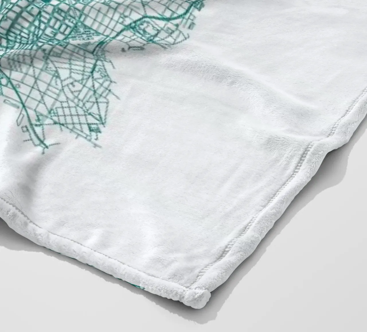 Barcelona Pattern No Pattern coperta in pile da Mattygug