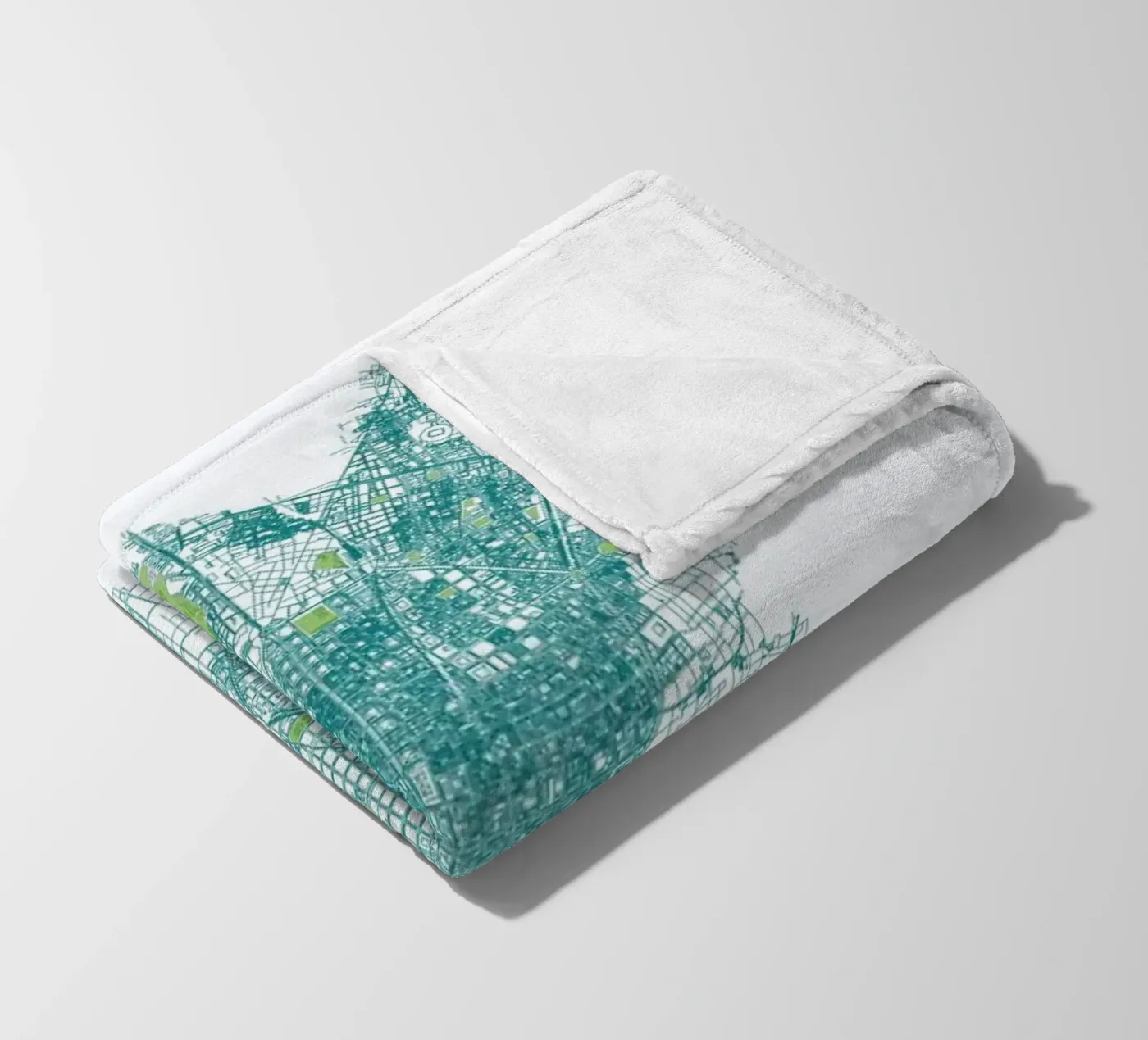 Barcelona Pattern No Pattern coperta in pile da Mattygug