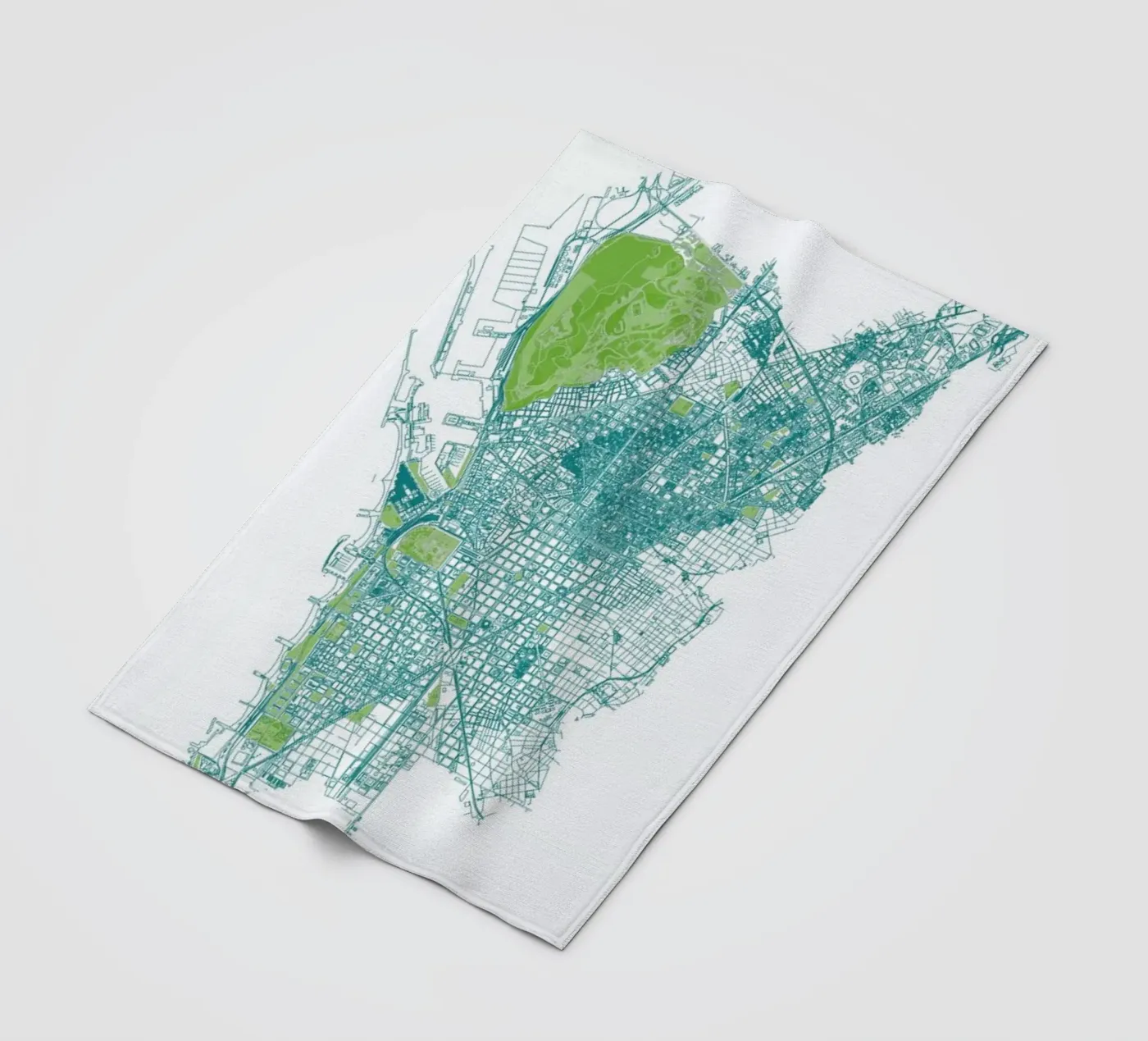 Barcelona Pattern No Pattern coperta in pile da Mattygug