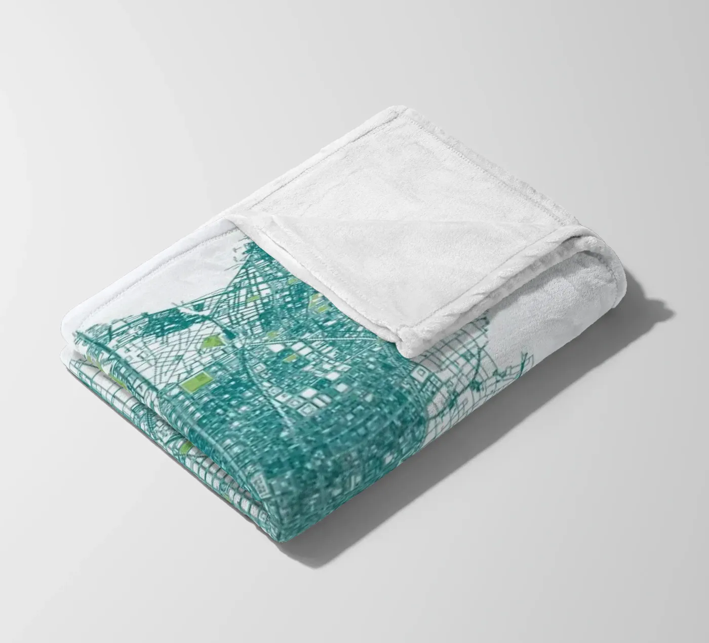 Barcelona Pattern No Pattern coperta in pile da Mattygug