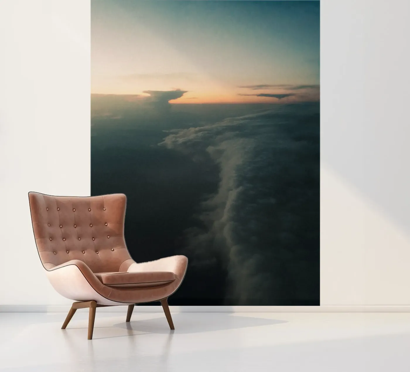 Dreamy Cloud fotobehang van Sebastian Hilgetag