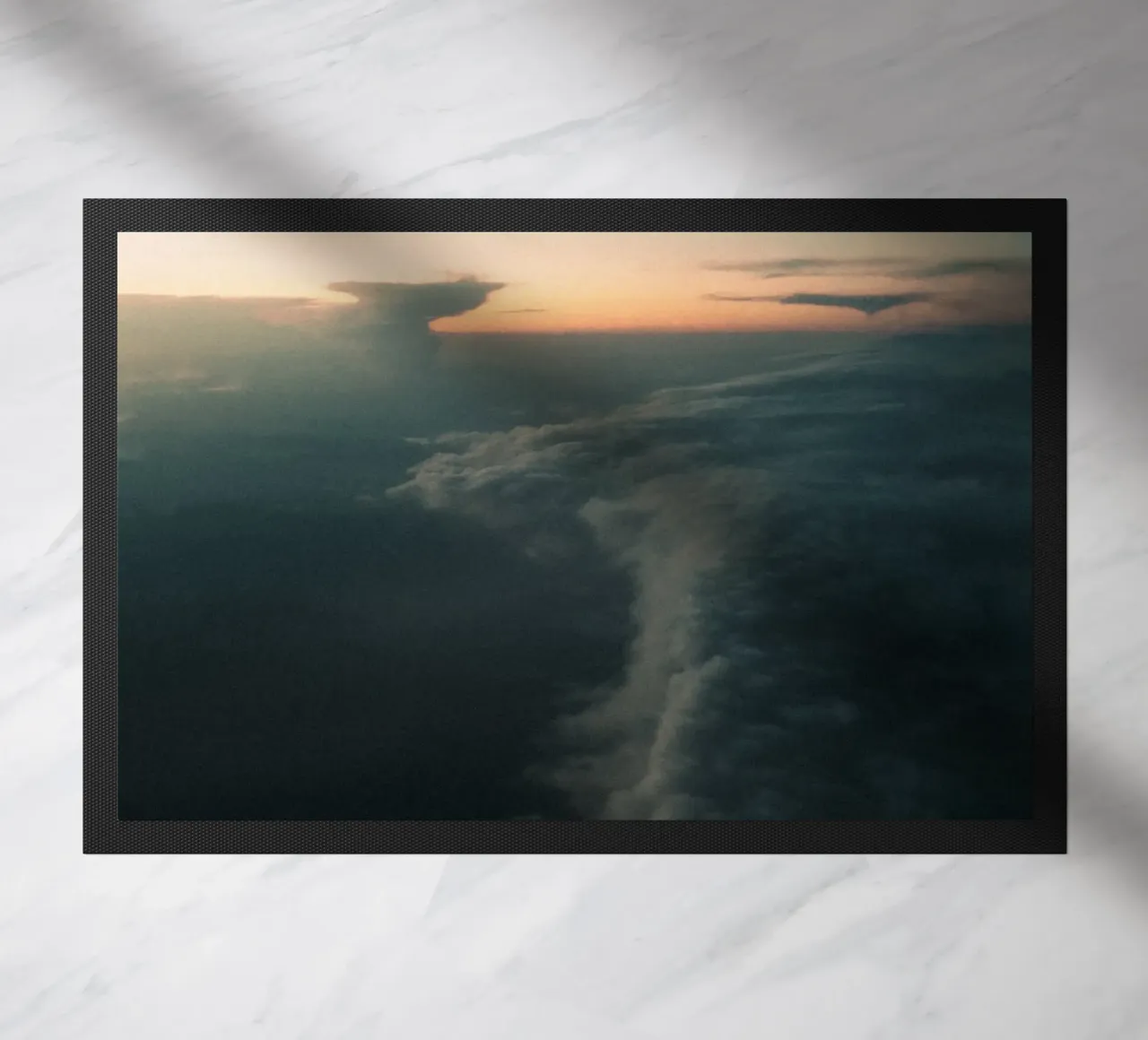 Dreamy Cloud doormat by Sebastian Hilgetag