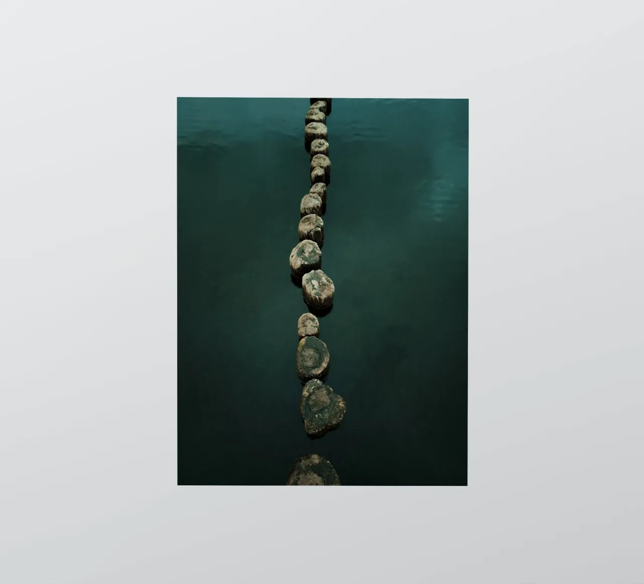 Breakwater II sticker by Sebastian Hilgetag