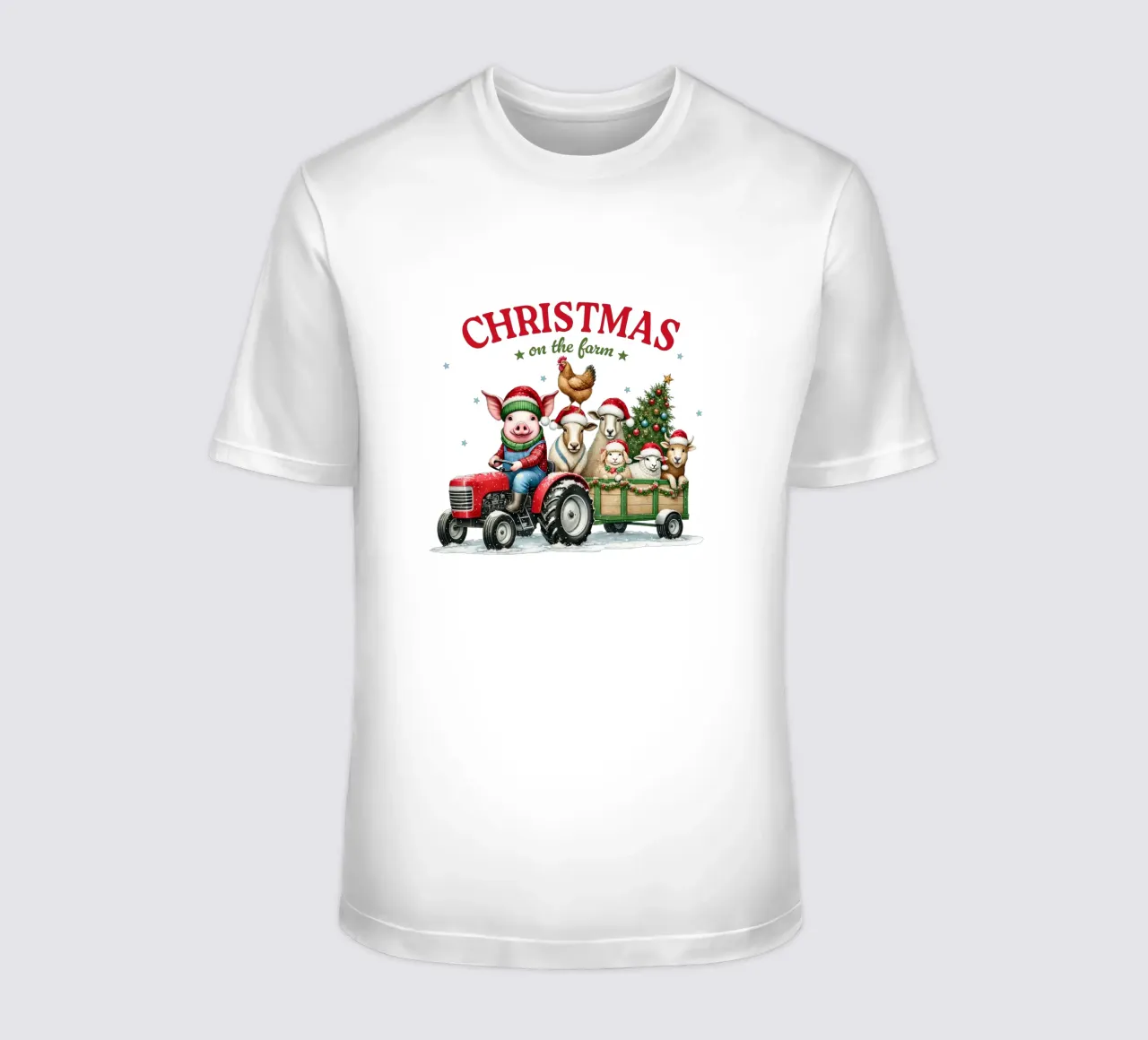 X Christmas on the farm t-shirt da edsonramosart
