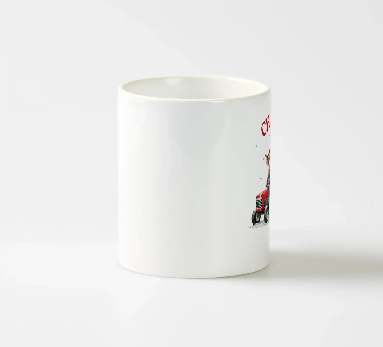 X Christmas on the farm tazza in ceramica da edsonramosart
