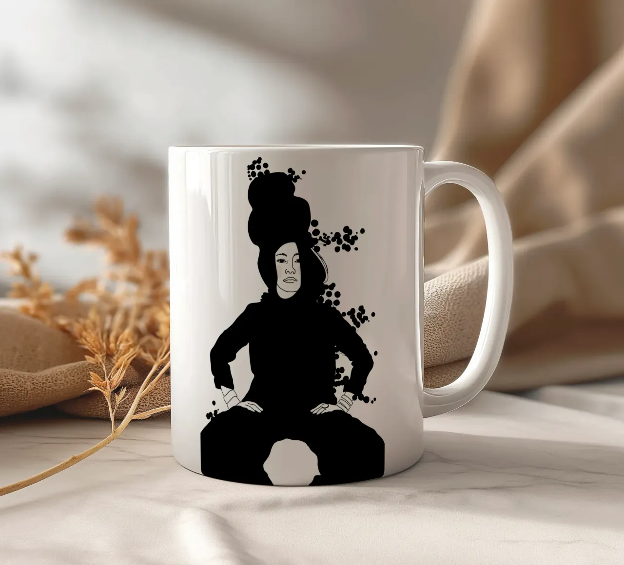 Strike a Pose Chloe Keramik Tasse von Christina Heitmann