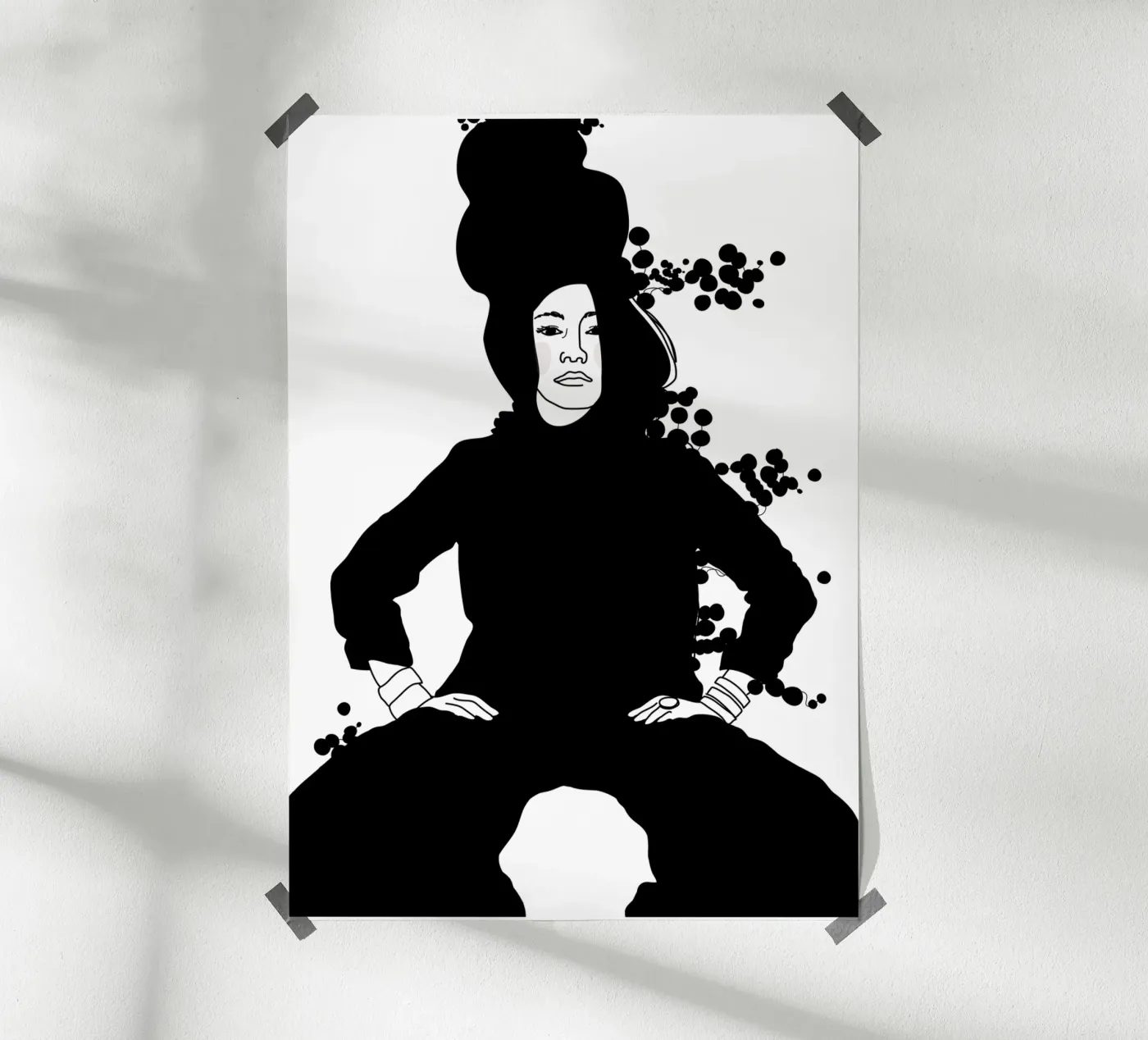 Strike a Pose Chloe poster da Christina Heitmann